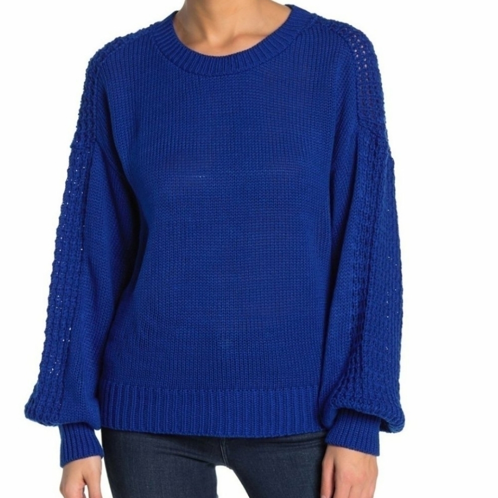 NEW Abound Soft Royal Blue Lightweight Sweater